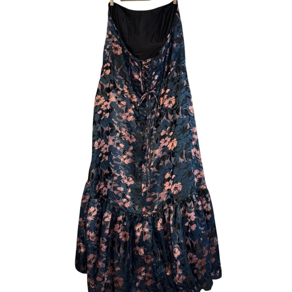 DB Studio floral Cottagecore whimsigoth Maxi Dress Sz 20 bridesmaid formal prom - Picture 9 of 10